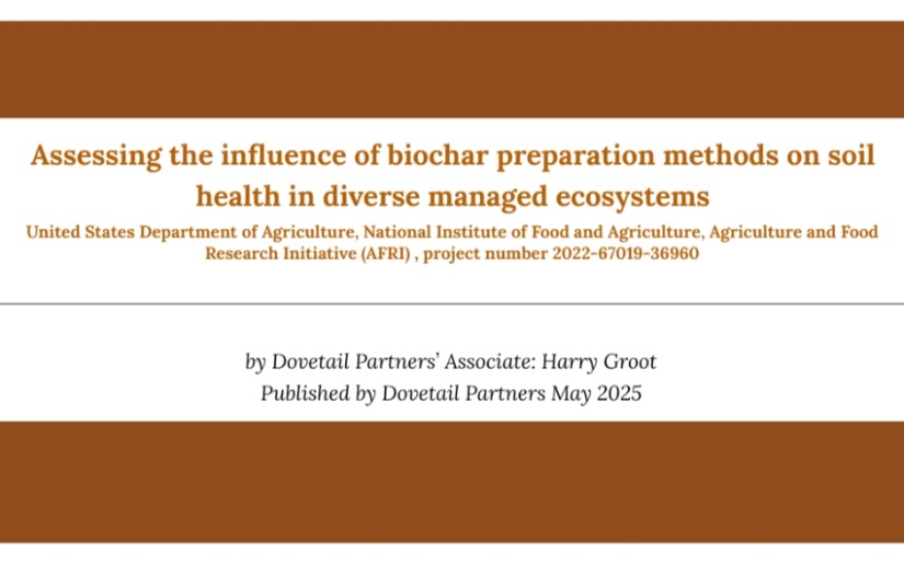 Assessing the influence of biochar preparation methods on soil health  in diverse managed ecosystems
